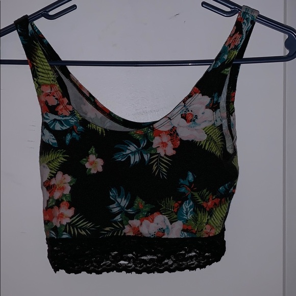 Mudd Tropical Lace Bralette - Picture 1 of 2